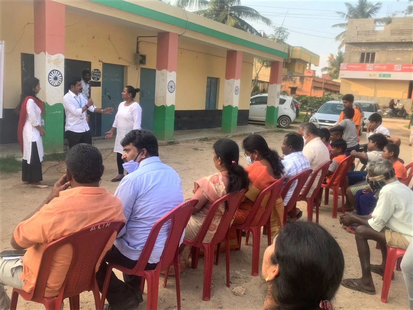 Legal Aid Programme at Kithiganur Village, Bangalore.