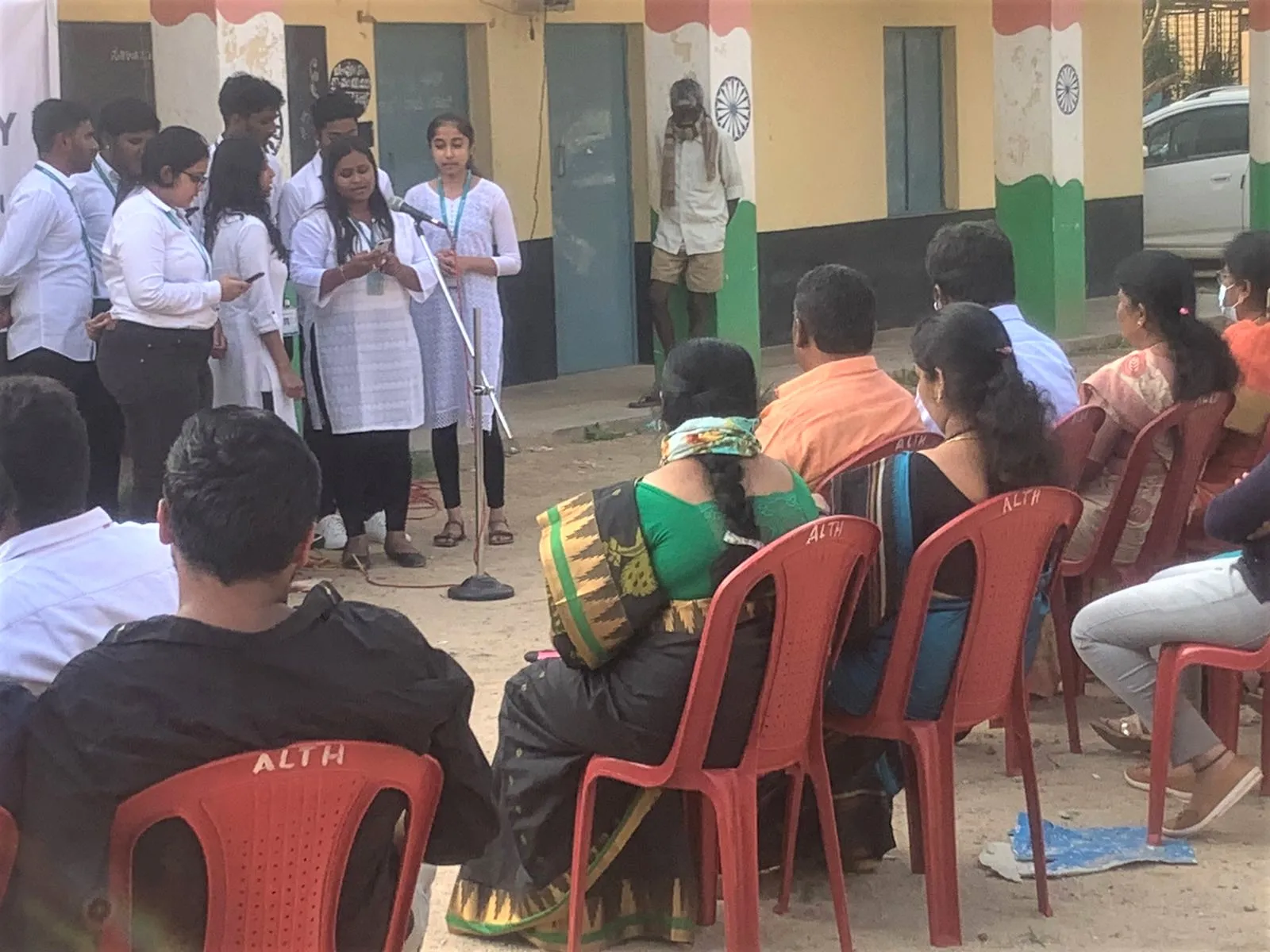 Legal Aid Programme at Kithiganur Village, Bangalore.