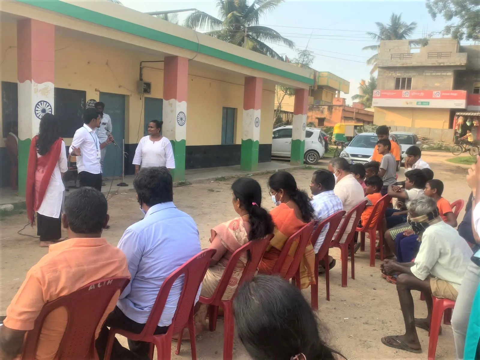 Legal Aid Programme at Kithiganur Village, Bangalore.