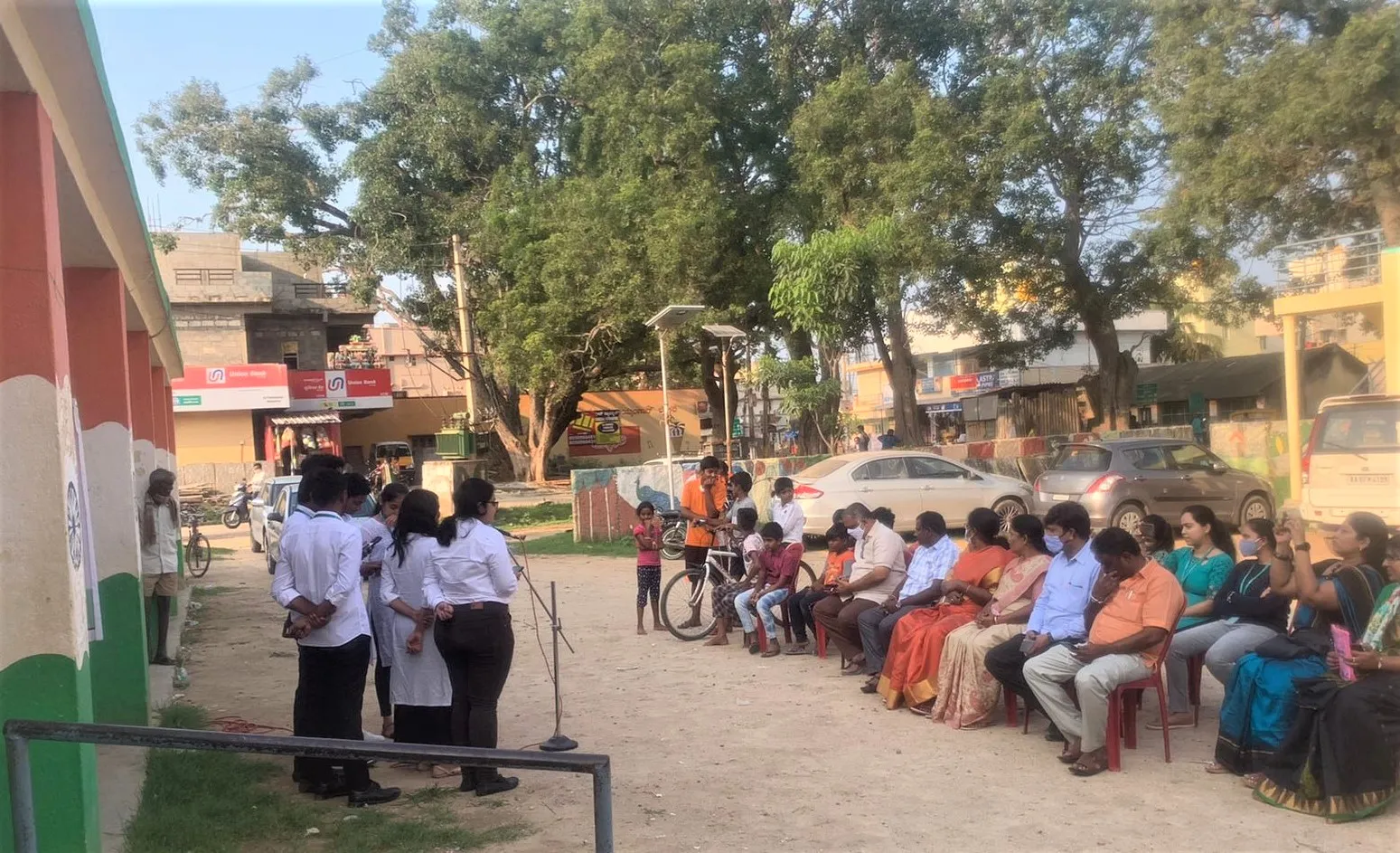 Legal Aid Programme at Kithiganur Village, Bangalore.