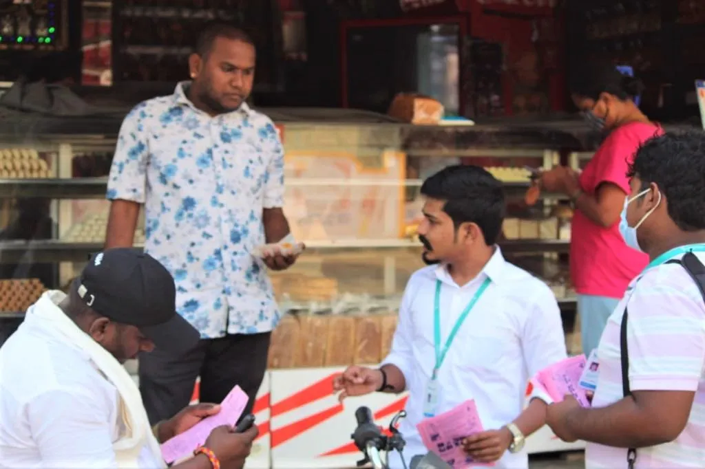 Legal Aid Programme at Kithiganur Village, Bangalore.